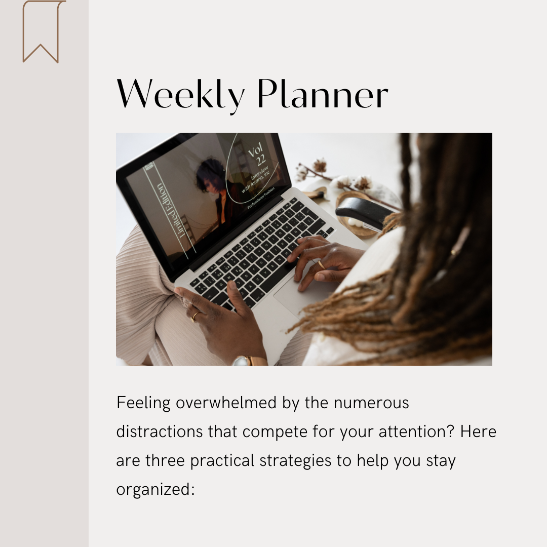Daily Planner: Stay Organized