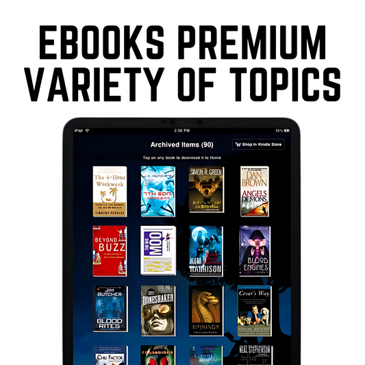 1000+ Books Premium Variety of Topics