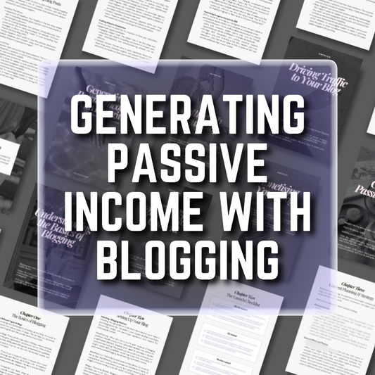 Generating Passive Income With Blogging