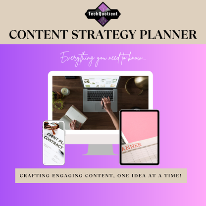 Social Media Master Planner – The Ultimate Guide to Streamlining Your Content Strategy