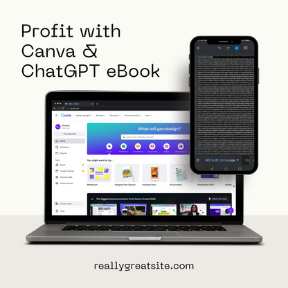 Profit with Canva & ChatGPT