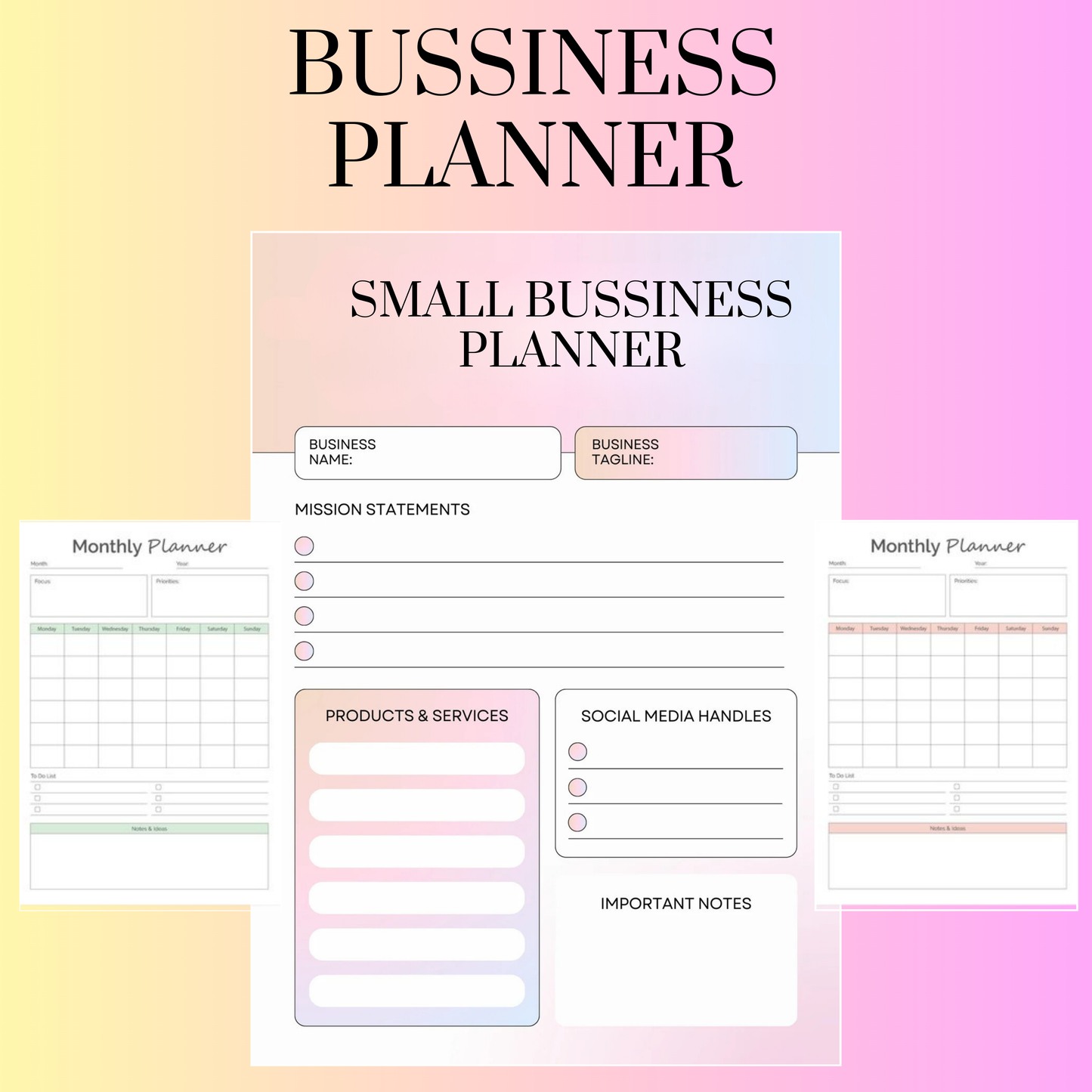 The Ultimate Business Planner 2025