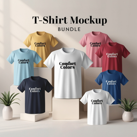 T-Shirt Mockup Bundle