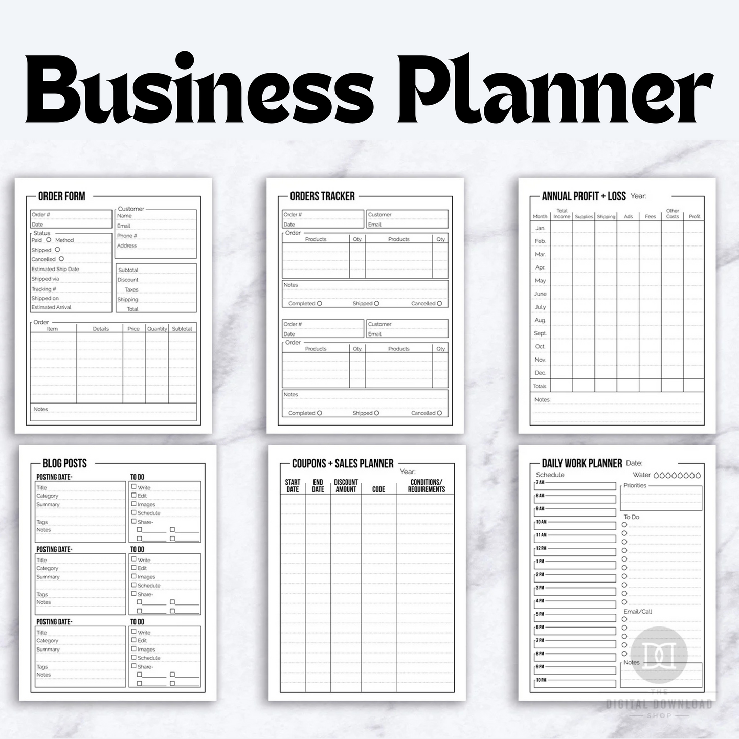 The Ultimate Business Planner 2025